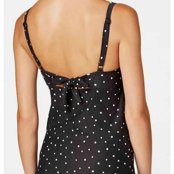 🍃 COCO REEF polkadot tankini top, with underwire and padded bra. 32-34D - Picture 9 of 9